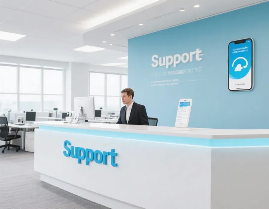 官方支持与移动端使用指引示意图